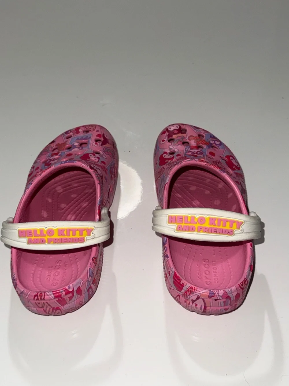 Crocs Hello Kitty and Friends Classic Pink Clogs CROCS Youth Girl Size C 13